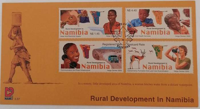Namibia 3.37 FDC