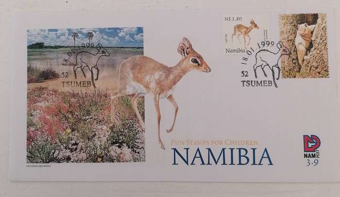 Namibia 3.9 FDC