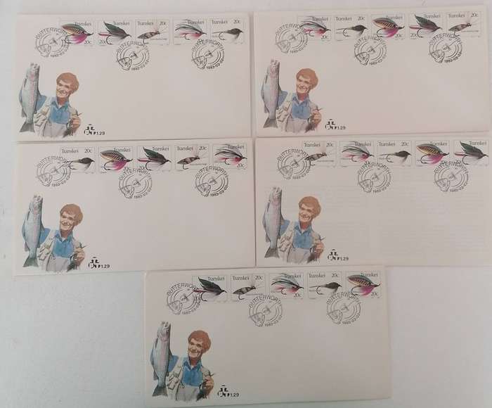 Transkei 1.29 Complete Set FDC