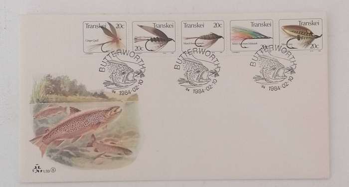 Transkei 1.33 Ginger Quill FDC