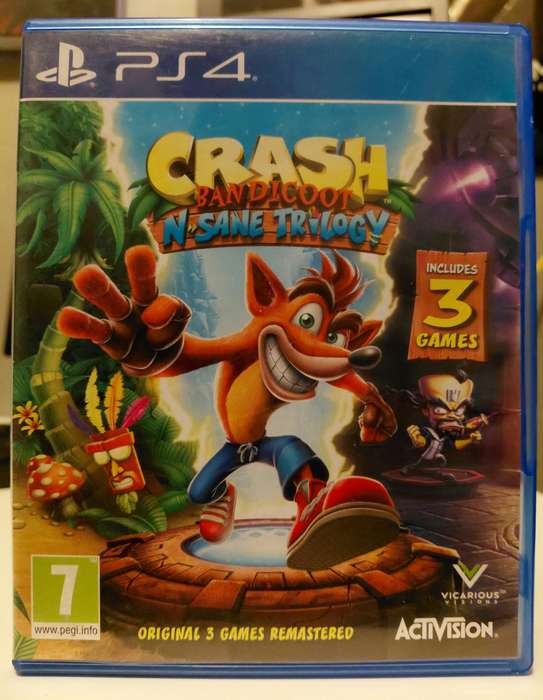 Crash Bandicoot N-Sane Trilogy PS4 Game