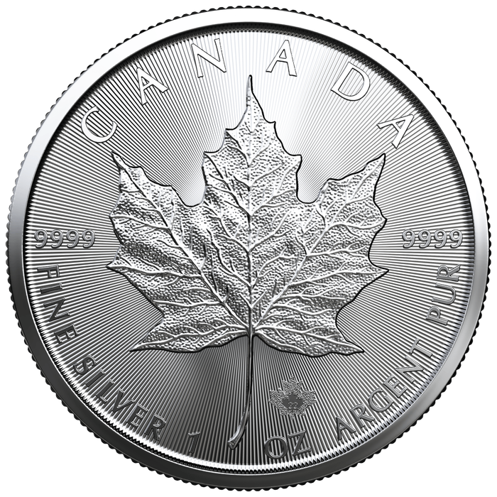2021 1 oz Silver Canadian Maple Leaf