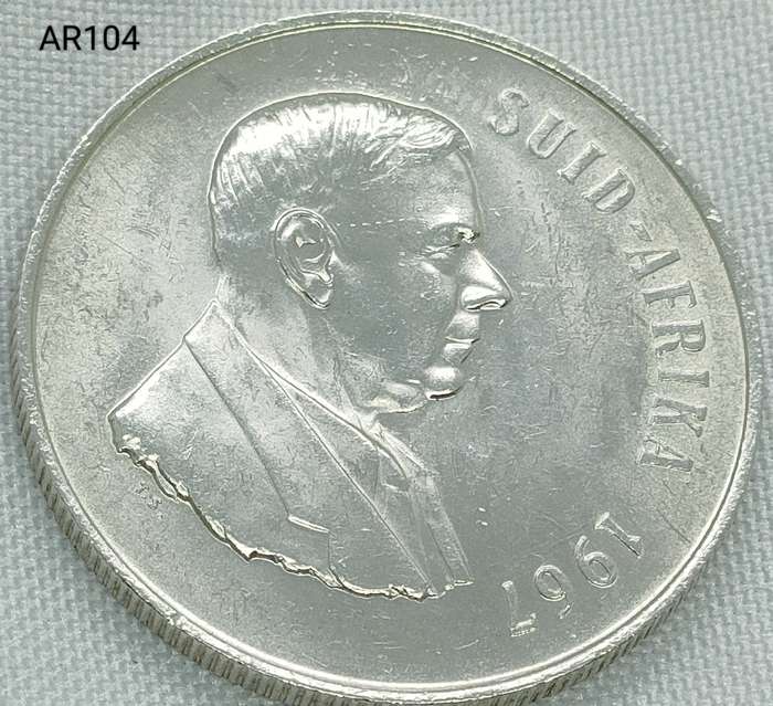 1967 RSA - R1 - .800 silver - proof in capsule