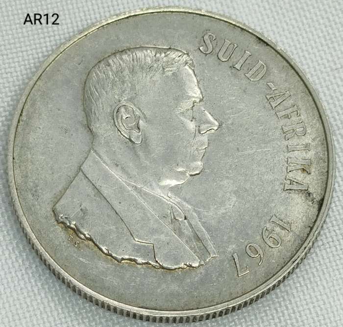 1967 RSA - R1 - .800 silver - in capsule
