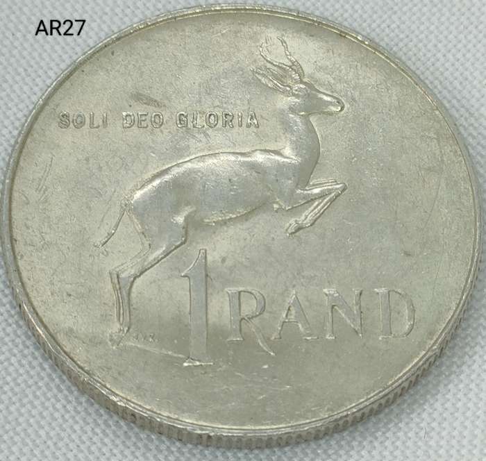 1966 RSA - R1 - .800 silver - in capsule