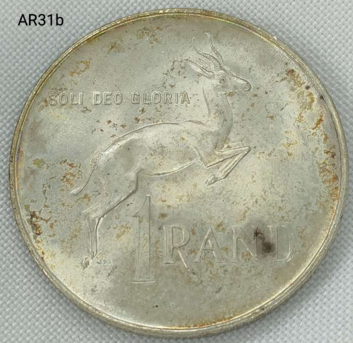 1966 RSA - R1 - .800 silver - in capsule