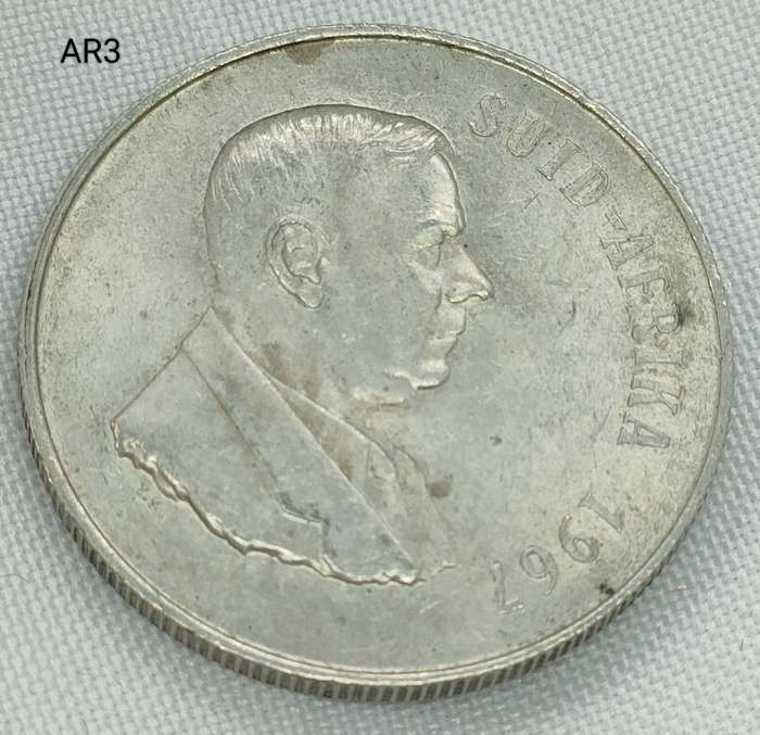 1967 RSA - R1 - .800 silver - in capsule