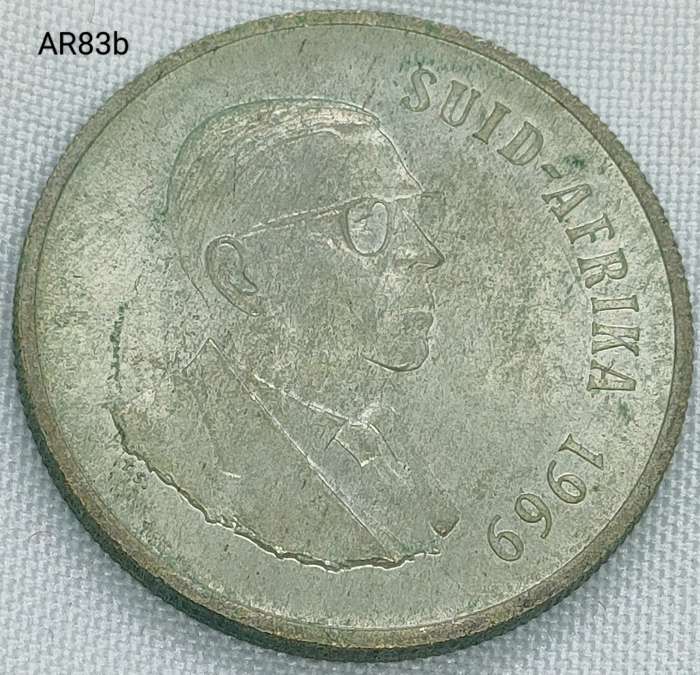 1969 RSA - R1 - .800 silver - proof in capsule