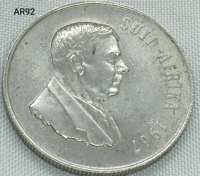 1967 RSA - R1 - .800 silver - proof in capsule