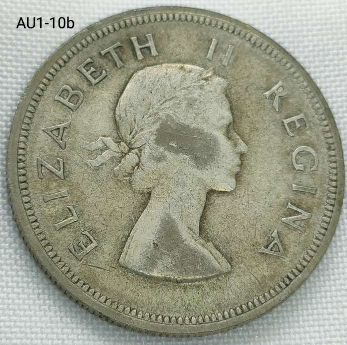 1953 Union of SA 2 1/2 shillings - half-crown