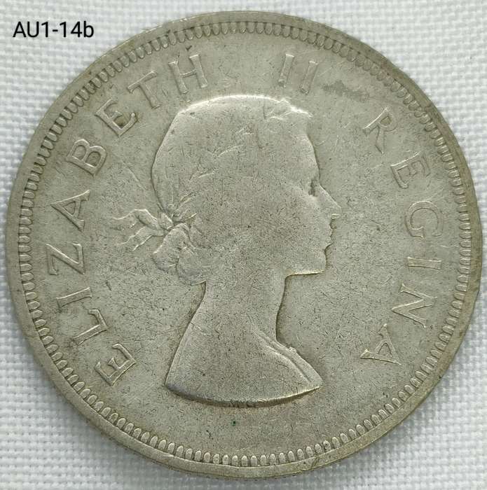 1956 Union of SA 2 1/2 shillings - half-crown