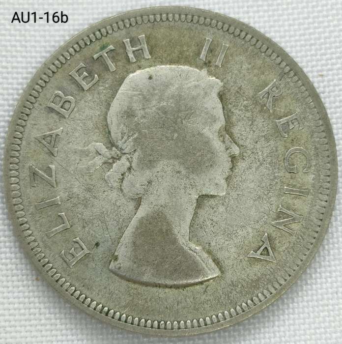 1953 Union of SA 2 1/2 shillings -half-crown