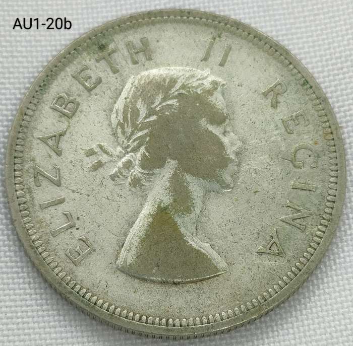 1956 Union of SA 1956 2 1/2 shillings - half-crown