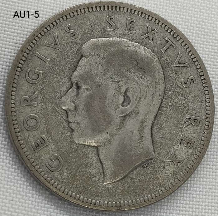 1951 Union of SA - 2 1/2 shillings - half crown