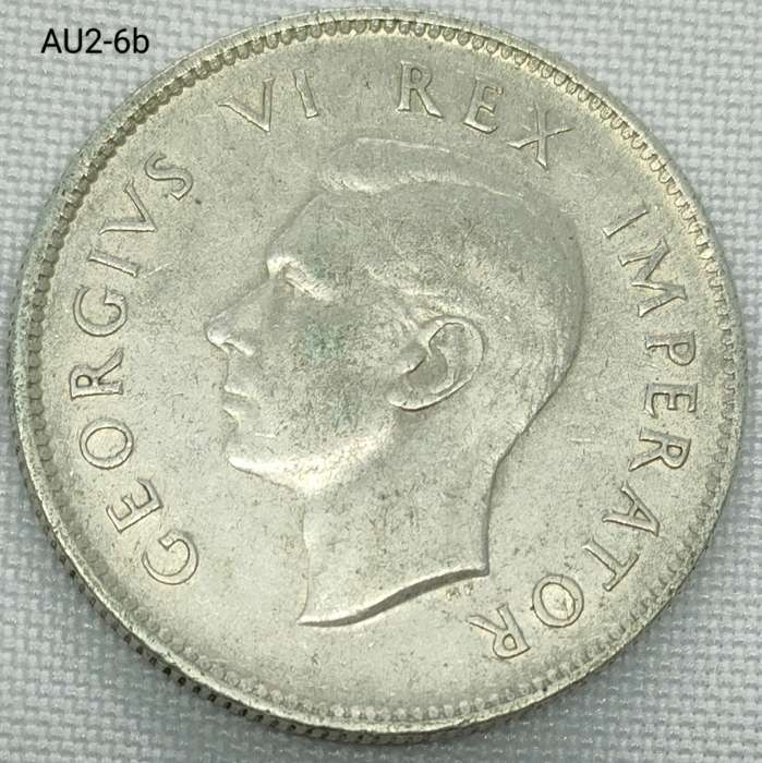 1943 Union of SA 2 shillings - florin -.800 silver coin