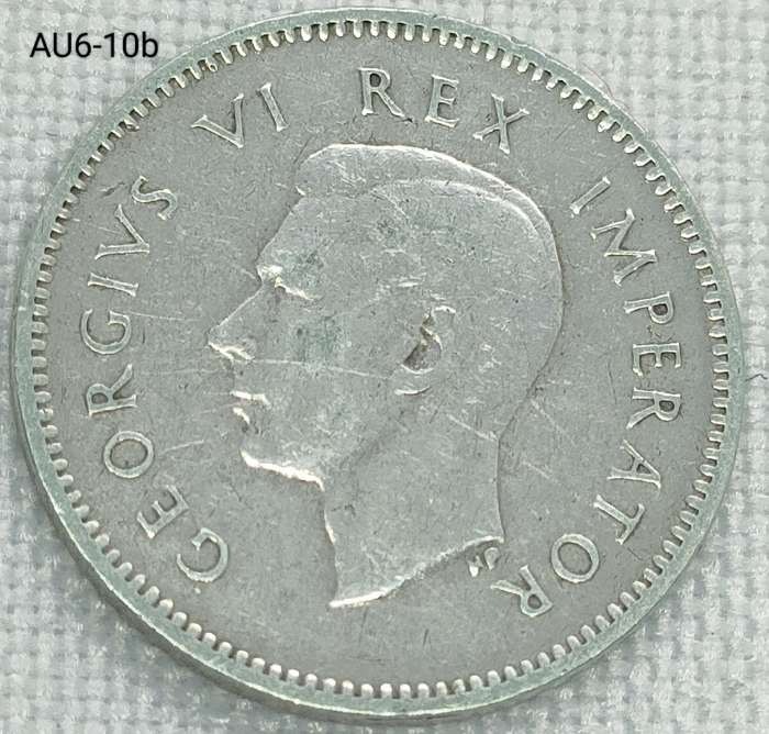 1946 Union of SA threepence - .800 silver coin
