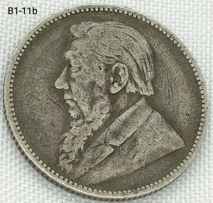1894 ZAR 1 shillings - .925 coin