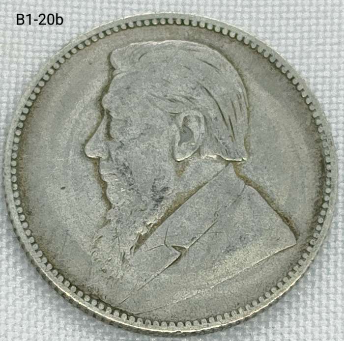 1894 ZAR 1 shillings - .925 coin