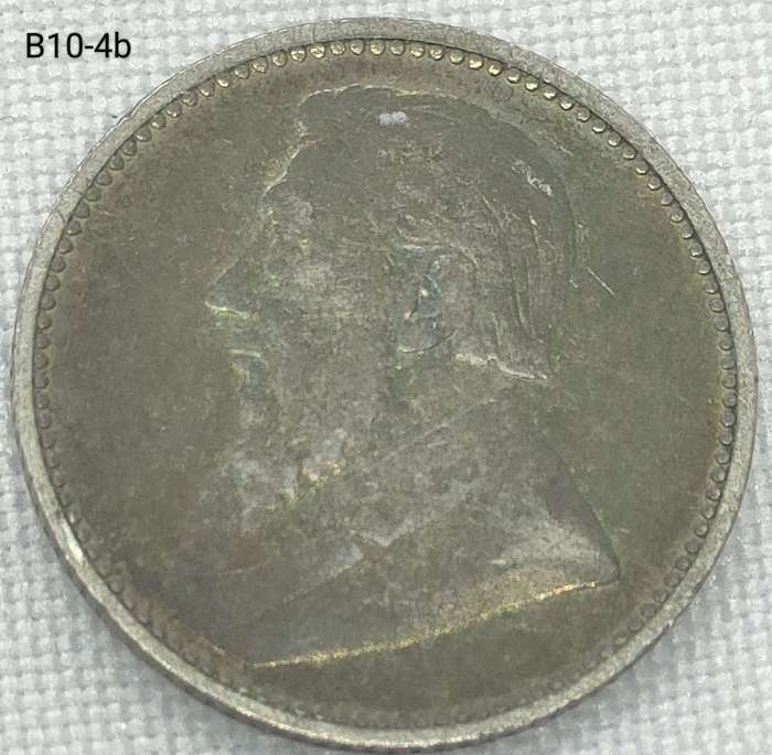 1896 ZAR sixpence - .925 coin
