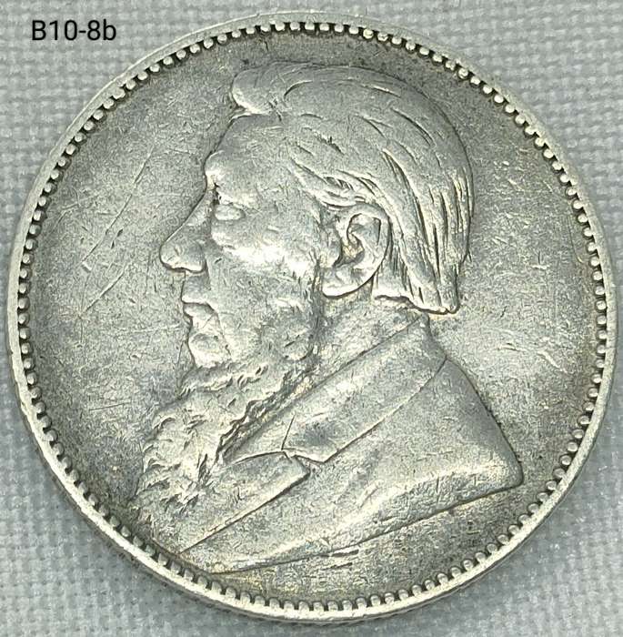 1897 ZAR 1 shilling - .925 coin