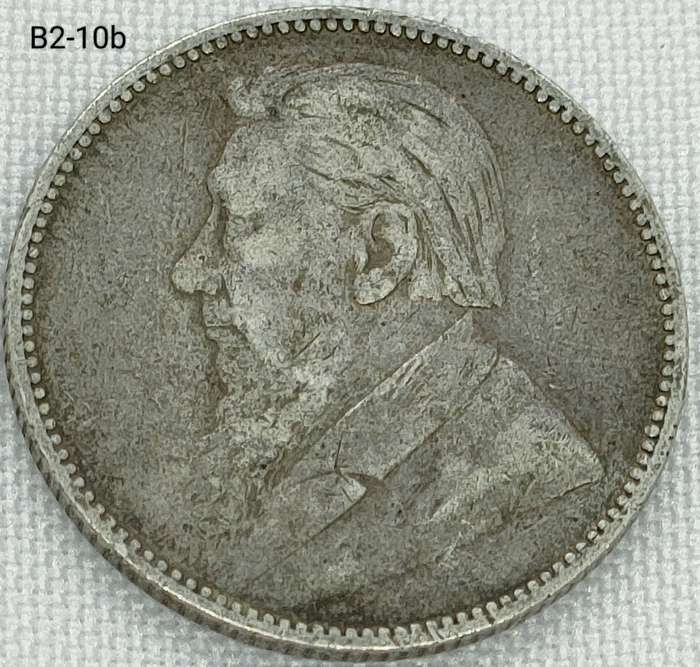 1894 ZAR 1 shilling - .925 coin