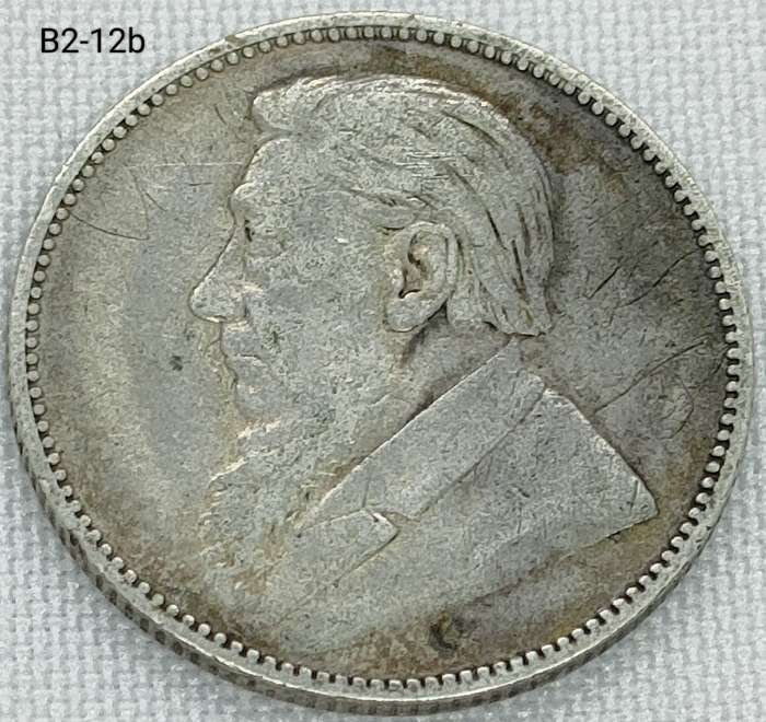 1894 ZAR 1 shilling - .925 coin