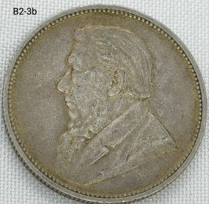 1897 ZAR 2 shillings - .925 coin