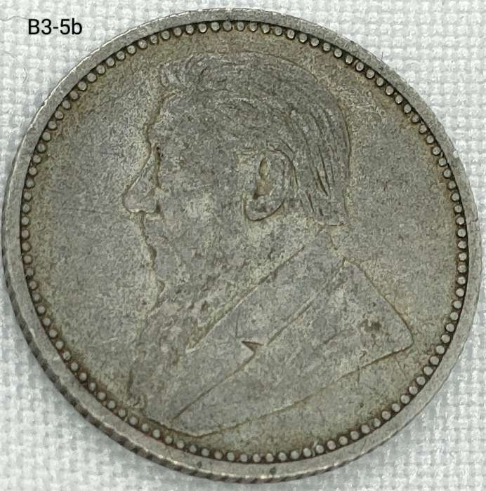 1893 ZAR sixpence - .925 coin