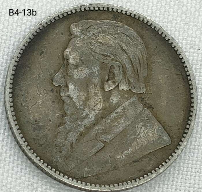 1897 ZAR 1 shilling - .925 coin