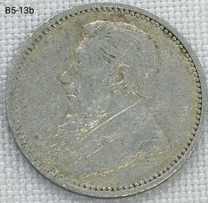 1897 ZAR threepence - .925 coin