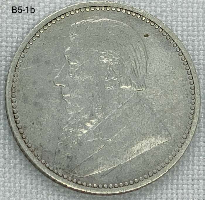 1896 ZAR sixpence - .925 coin