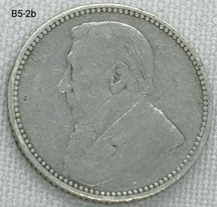 1896 ZAR sixpence - .925 coin