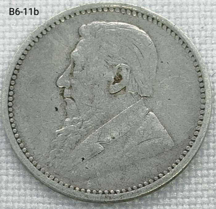 1896 ZAR threepence - .925 coin