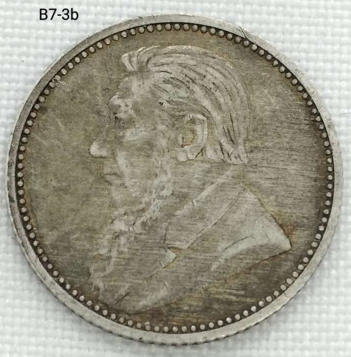 1895 ZAR sixpence - .925 coin