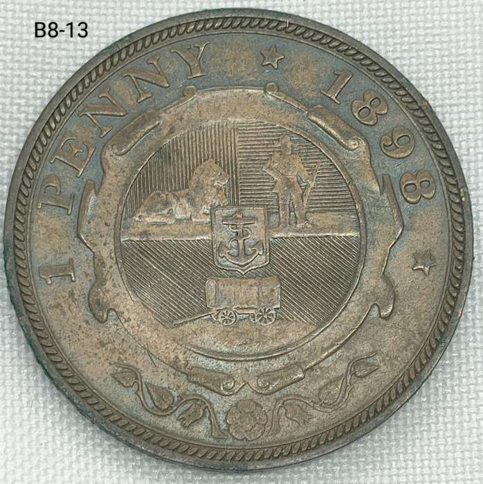 1898 ZAR penny