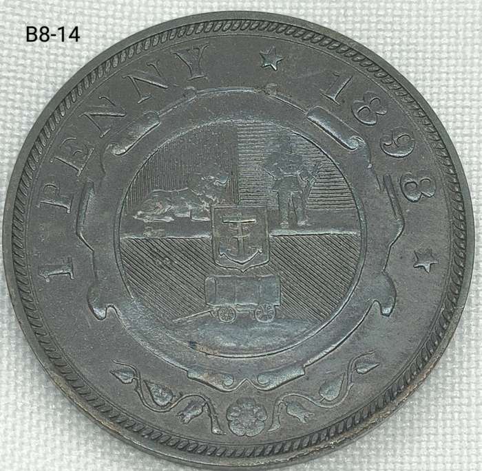 1898 penny