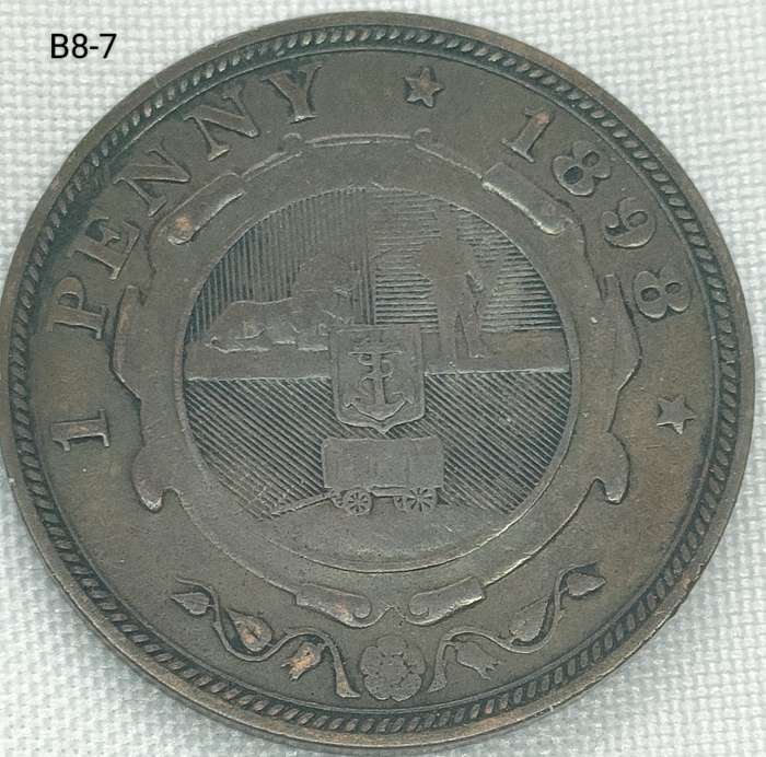 1898 ZAR penny