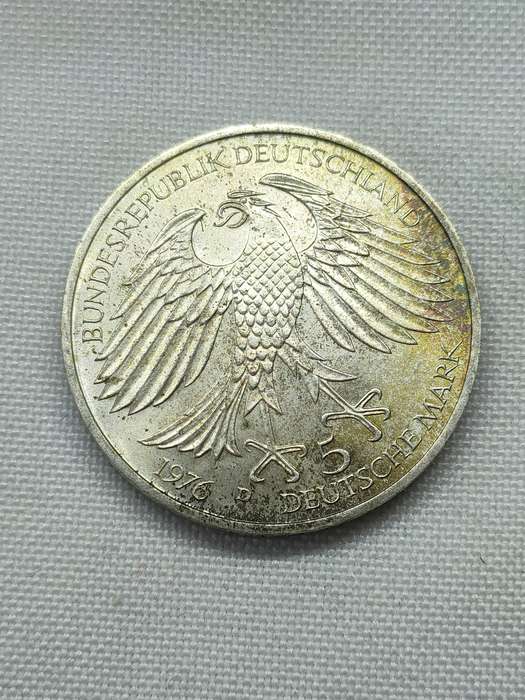 Bundesrepublik Deutschland 1976:  5 Mark (.625):