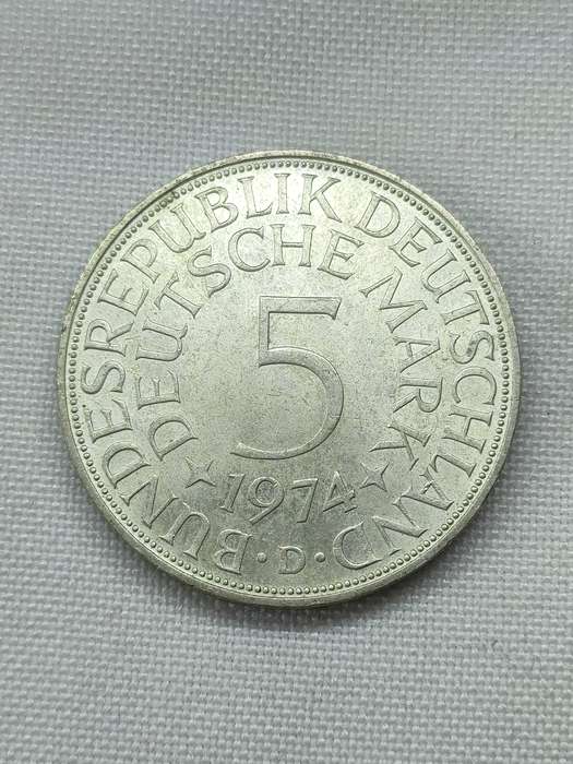Bundesrepublik Deutschland 1976: 5 Mark (.625):