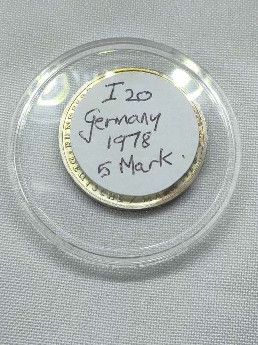 Bundesrepublik Deutschland 1978: 5 Mark (.625):