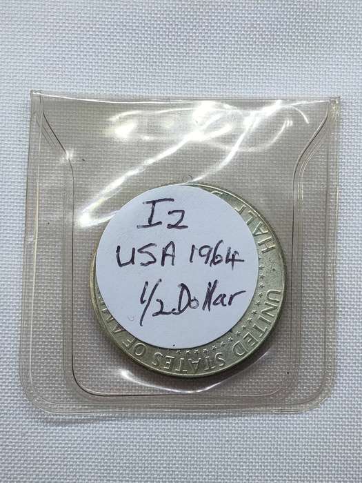 USA 1964: Kennedy Half Dollar (.900): Authorized by Congress following the JFK assassination