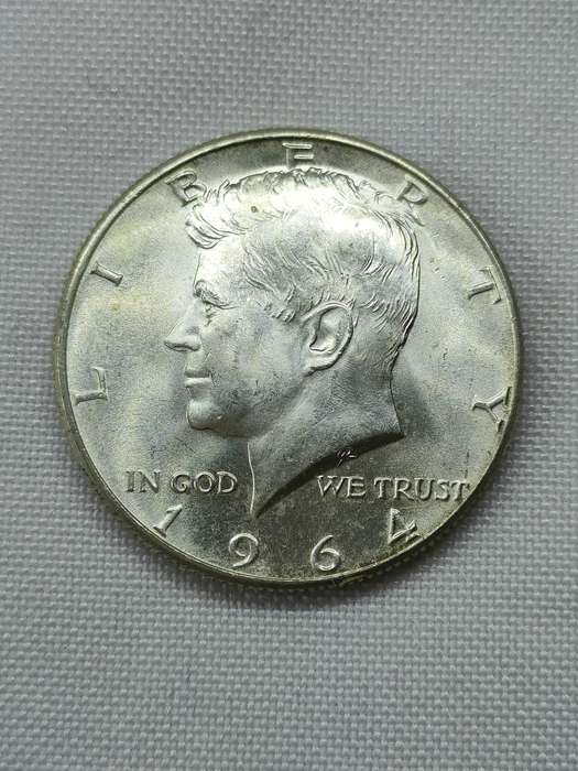 1964 USA Kennedy Half Dollar (.900): Authorized by Congress following JFK assassination
