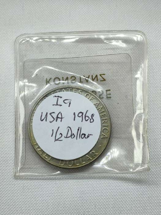 1968 USA Kennedy Half Dollar (.900): Authorized by Congress following JFK assassination