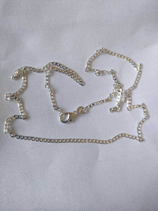 Sterling silver necklace- 925 stamped - 50 cm - 6.95g - link design