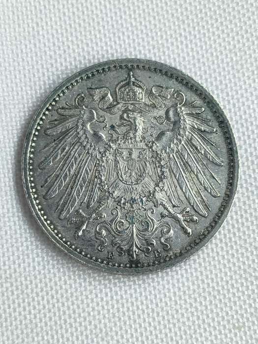 Deutsches Reich 1915: 1 Mark (.900):