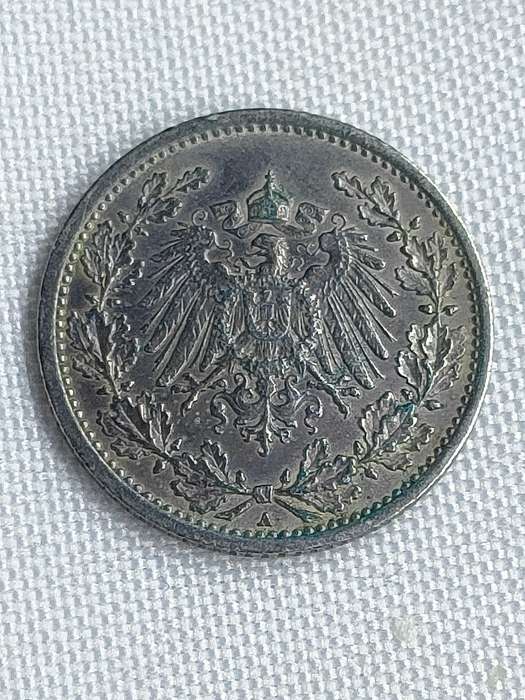 Deutsches Reich 1913: 1/2 Mark (.900): Very rare