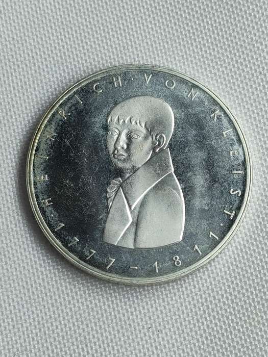 Bundesrepublik Deutschland 1977: 5 Mark (.625): Heinrich von Kleist: Non-circulating coin
