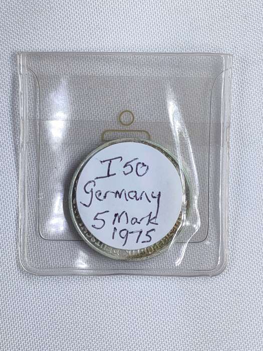 Bundesrepublik Deutschland 1975: 5 Mark (.625): Albert Schweizer: Non-circulating coin