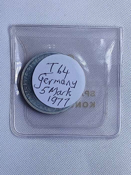 Bundesrepublik Deutschland 1974: 5 Mark (.625): Non-circulating coin