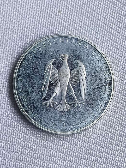 Bundesrepublik Deutschland 1977: 5 Mark (.625): Heinrich von Kleist: Non-circulating coin